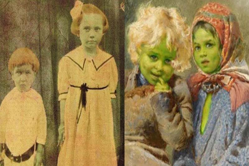 mystery-of-green-children - biggest Historical Mysteries