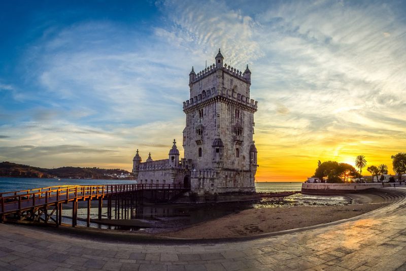 Belem Tower was once a prison