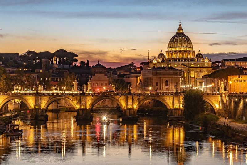 Rome is the hub of Fountains