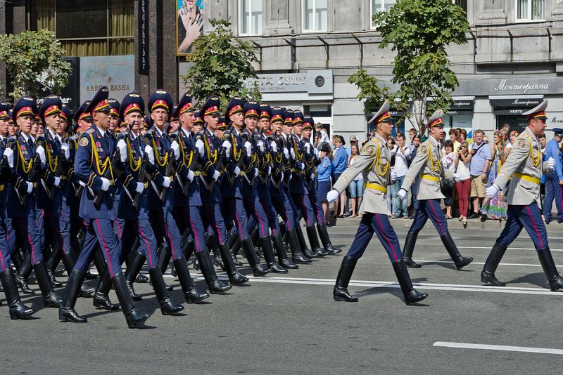 Ukraine has a huge armed force