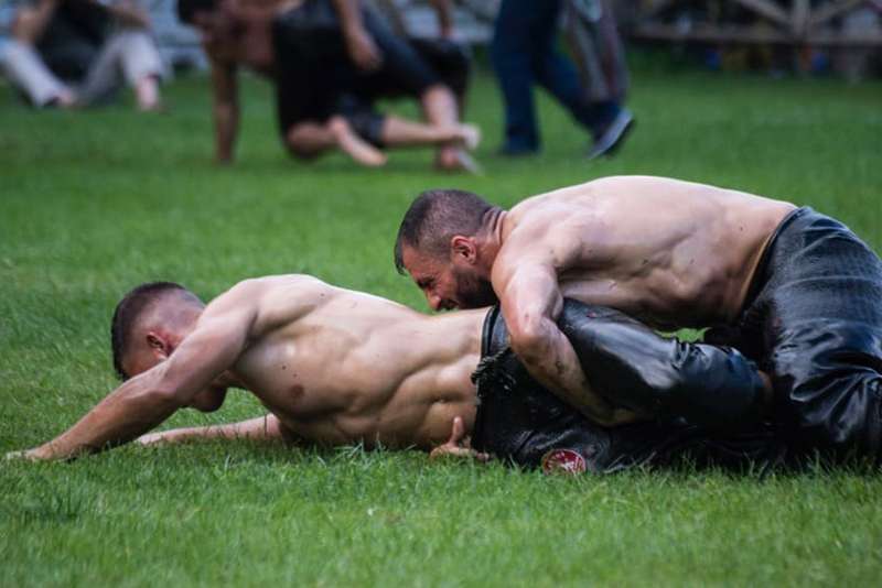 oil-wrestling-is-the-national-sport