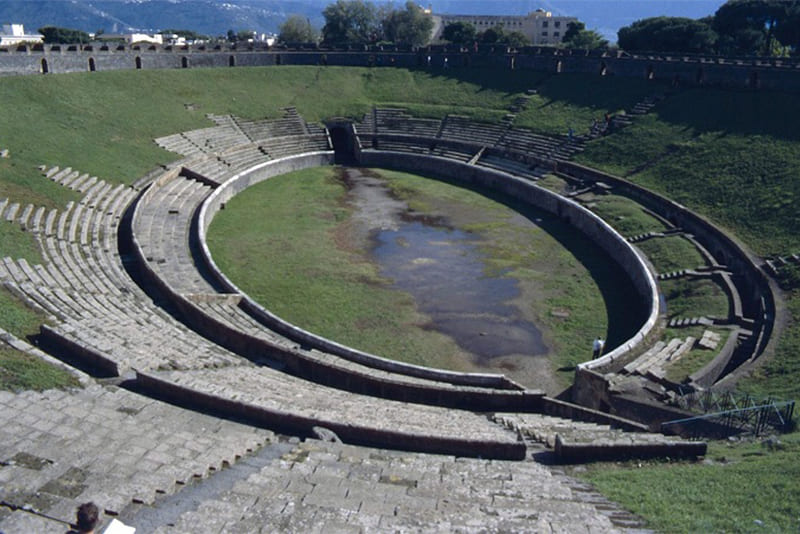 The-Amphitheater-of-Pompeii-is-the-most-established-enduring-Roman-amphitheater.-Furthermore-it-is-situated