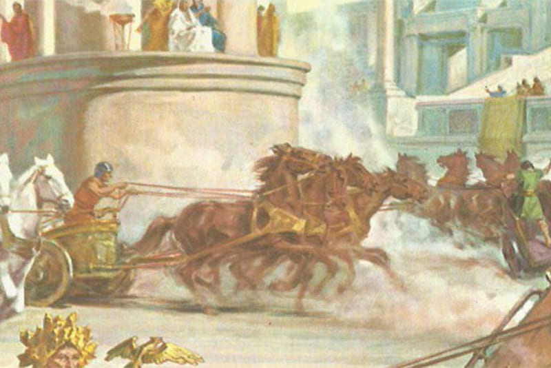 Romans-cherished-chariot-races-which-were-hung-on-exceptional-courses-called-bazaars.-Whereas-the-most-popula