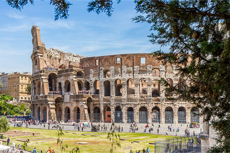 The-second-biggest-Roman-amphitheater-was-the-Faleria-manufactured-43-A.D